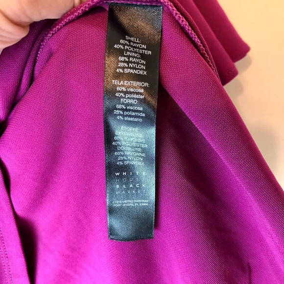 WHBM | Off the Shoulder 3/4 Tiered Top - Picture 4 of 6